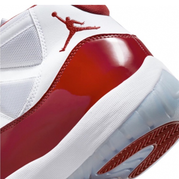 S🚫LD NIB MEN’S AIR JORDAN 11 CHERRY RED SIZE: 9 DROP DATE: 12/10/22 - Picture 15 of 15